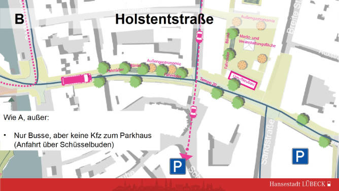 Holstenstraße Variante B