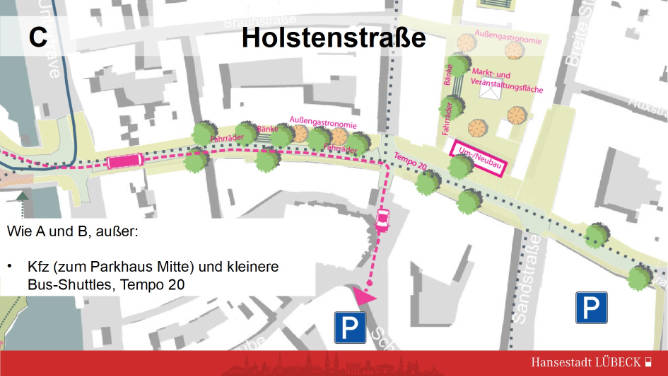 Holstenstraße Variante C