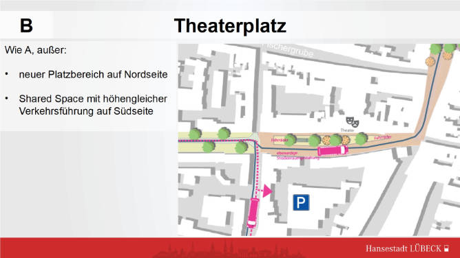 Theaterplatz Variante B